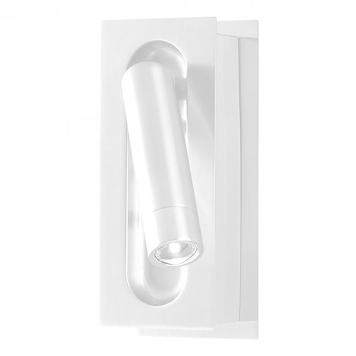 Scope White LED Switched Sconce by WAC Lighting