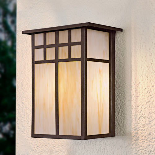Minka Lavery Scottsdale II Textured French Bronze Outdoor Wall Light by Minka Lavery 8603-A179