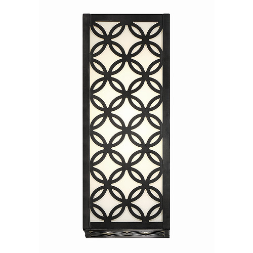 Eurofase Lighting Clover 13-Inch Outdoor Sconce in Black by Eurofase Lighting 42698-012