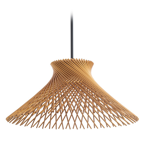 Modern Forms by WAC Lighting Zenya Gold LED Pendant with Coolie Shade by Modern Forms PD-74223-GO