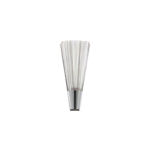 Origami Polished Chrome LED Sconce by Schonbek Lighting