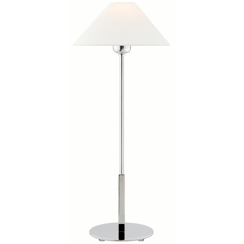 Visual Comfort Signature Collection Visual Comfort Signature Collection Hackney Polished Nickel Table Lamp with Coolie Shade SP3022PN-L