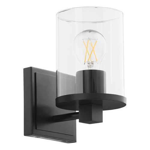 Bolton Matte Black Sconce by Quorum Lighting