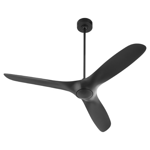 Oxygen Province Black Ceiling Fan Without Light