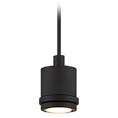 Access Lighting Port Nine Stark Matte Black LED Mini Pendant by Access Lighting 63139LEDD-MBL