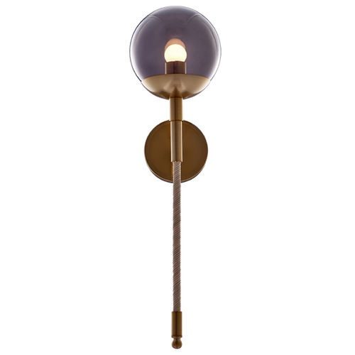 Kalco Lighting Boba Winter Brass LED Sconce