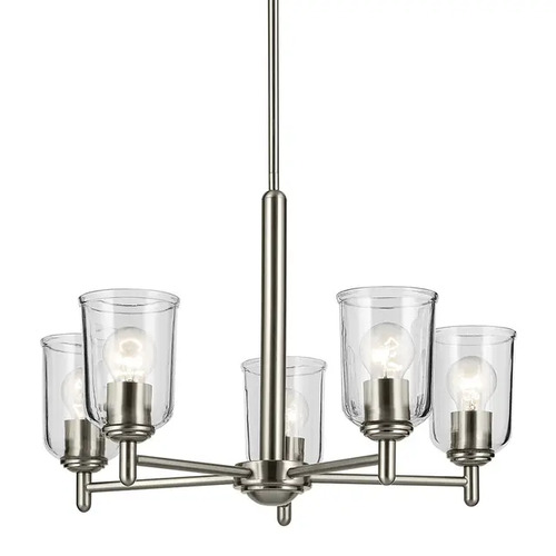 Shailene 5-Light Chandelier in Brushed Nickel by Kichler Lighting