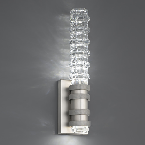 Schonbek Beyond Kemberly Brushed Nickel LED Sconce