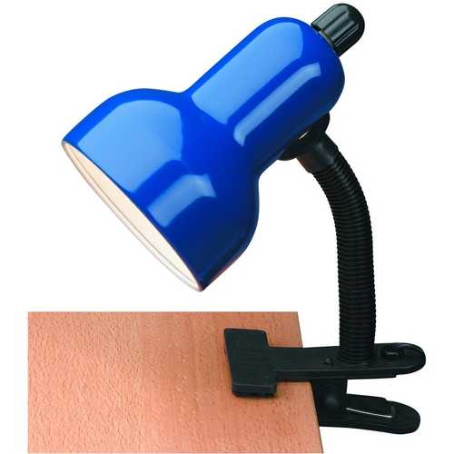 Lite Source Lighting Clip-On Clamp Desk Lamp by Lite Source Lighting LS-111BLU