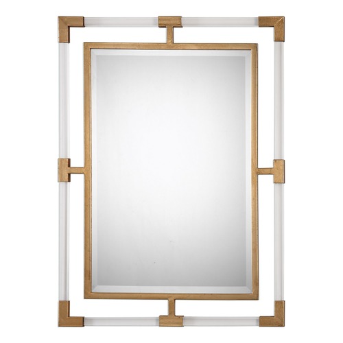 Uttermost Lighting Uttermost Balkan Modern Gold Wall Mirror 9124