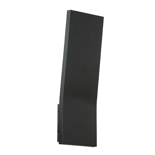 Modern Forms by WAC Lighting Blade 16-Inch LED Outdoor Wall Light in Black by Modern Forms WS-W11716-BK