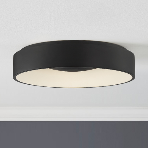 Orbit Black LED Flush Mount by Nuvo Lighting