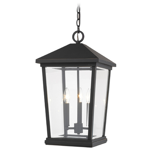 Z-Lite Beacon Oil Rubbed Bronze Outdoor Hanging Light by Z-Lite 568CHXL-ORB