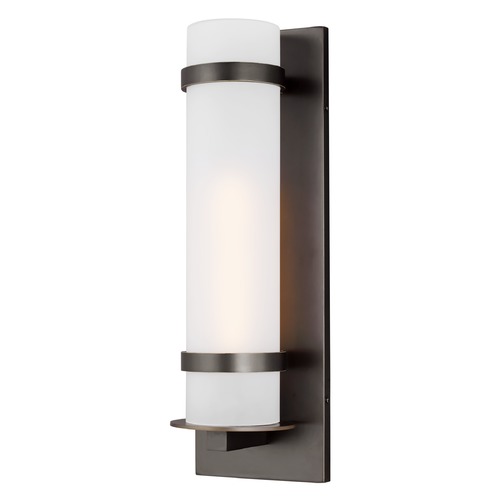 Alban Antique Bronze Outdoor Wall Light by Generation Lighting