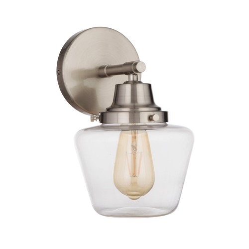 Craftmade Lighting Essex Wall Sconce in Brushed Polished Nickel by Craftmade Lighting 19507BNK1