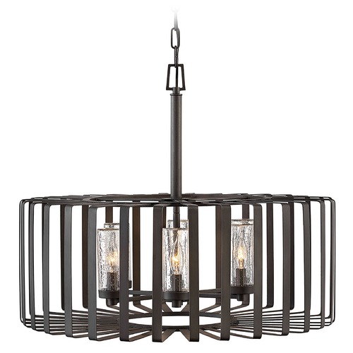 Reid 12V Large Chandelier in Brushed Graphite by Hinkley Lighting