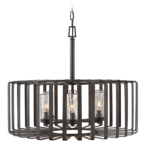 Hinkley Reid 12V Large Chandelier in Brushed Graphite by Hinkley Lighting 29505BGR-LV