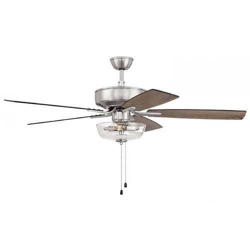 Pro Plus 101 52-Inch LED Fan in Brushed Nickel by Craftmade Lighting
