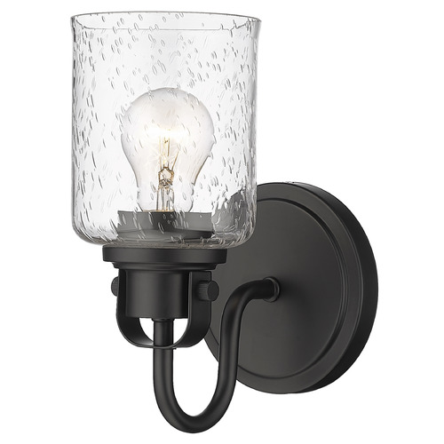 Kinsley Matte Black Sconce by Z-Lite