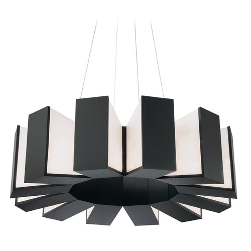 Chronos Black LED Chandelier by Modern Forms