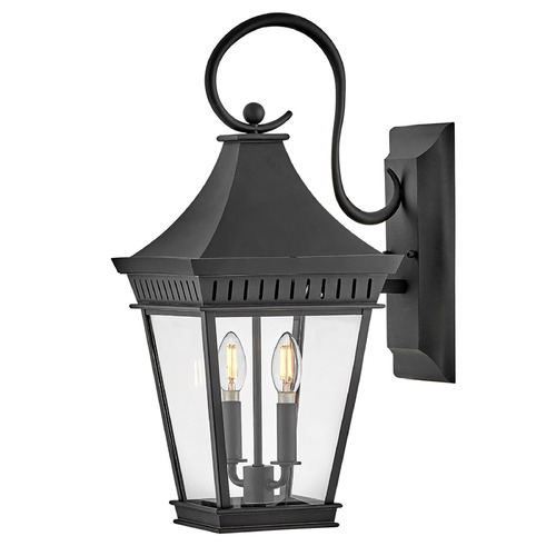 Hinkley Chapel Hill Museum Black LED Outdoor Wall Light