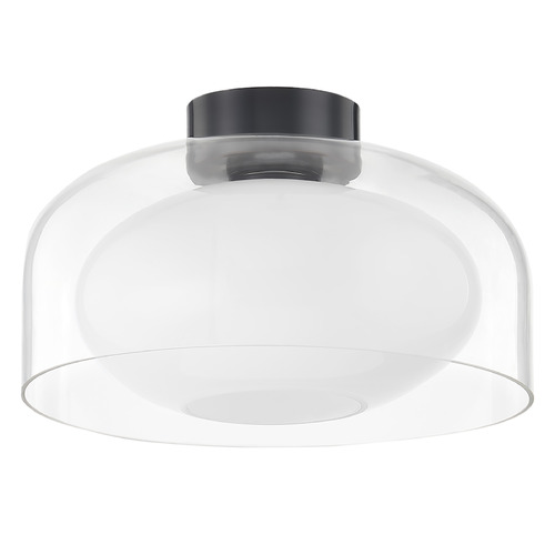 Mitzi by Hudson Valley Mitzi Kinsley Old Bronze Single Light Flush Mount H746501-OB