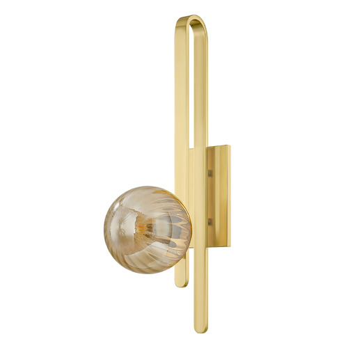 Corbett Lighting Cronus Vintage Polished Brass Sconce