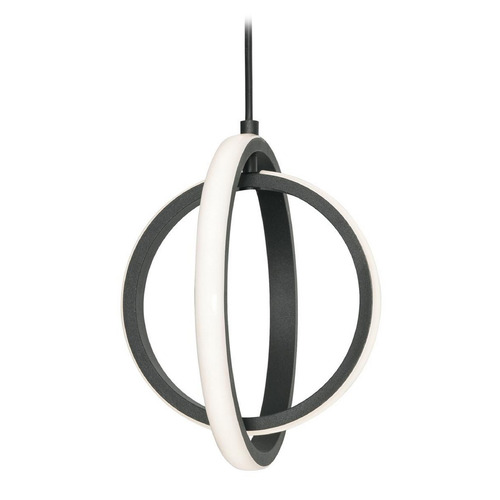 Afx Lighting Lock Black LED Mini-Pendant Light
