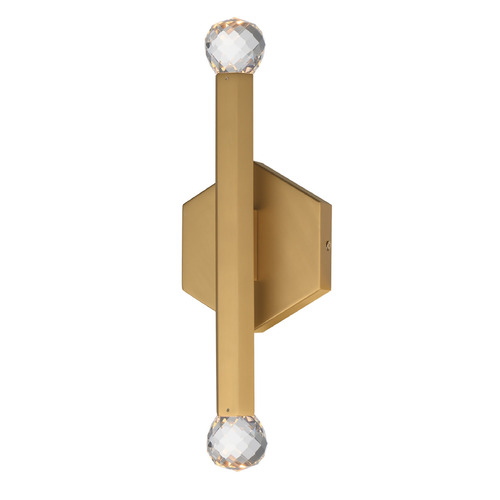 ET2 Lighting ET2 Allumettes Gold LED Sconce E23342-122GLD