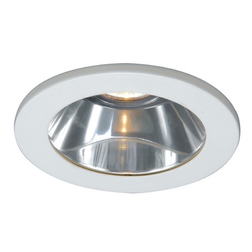 WAC Lighting WAC Lighting 4-Inch Round Shower / Closet White Recessed Trim HR-D418-S-WT