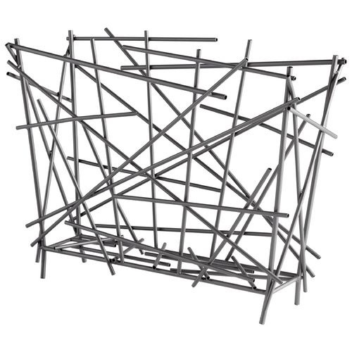 Cyan Design Pick Up Sticks Graphite Magazine Rack by Cyan Design 6198