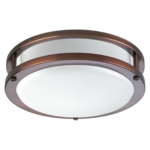 10.38-Inch LED Flush Mount in Urban Bronze by Progress Lighting