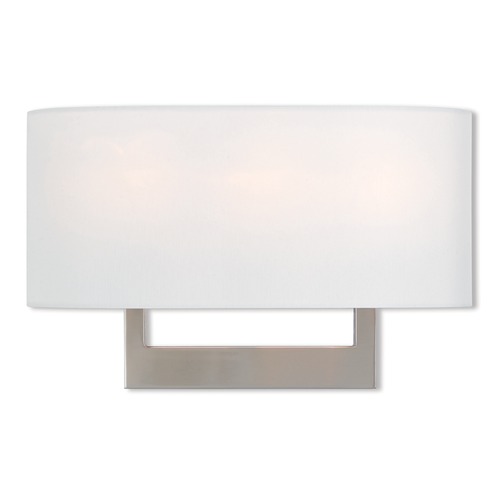 Livex Lighting Livex Lighting Hayworth Brushed Nickel Sconce 42402-91