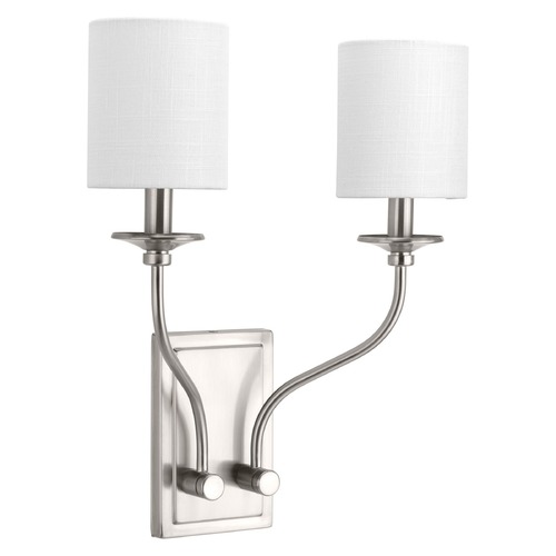 Bonita Sconce in Brushed Nickel by Progress Lighting