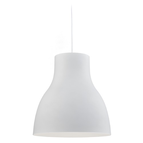 Kuzco Lighting Cradle White Pendant by Kuzco Lighting 494224-WH