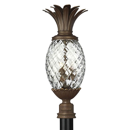 Plantation 12V Medium Post Top in Copper Bronze by Hinkley Lighting