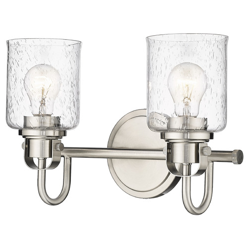 Kinsley Brushed Nickel Bathroom Light by Z-Lite