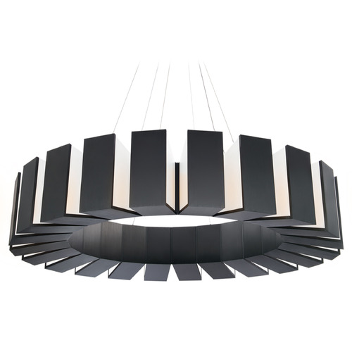 Chronos Black LED Chandelier by Modern Forms