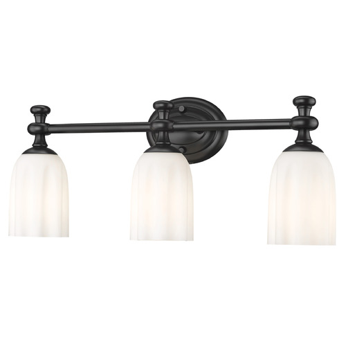 Z-Lite Orion Matte Black Bathroom Light