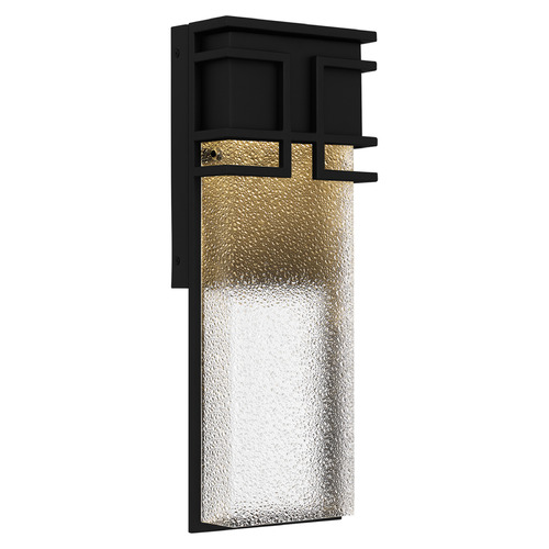 Quoizel Lighting Daymon Earth Black LED Outdoor Wall Light