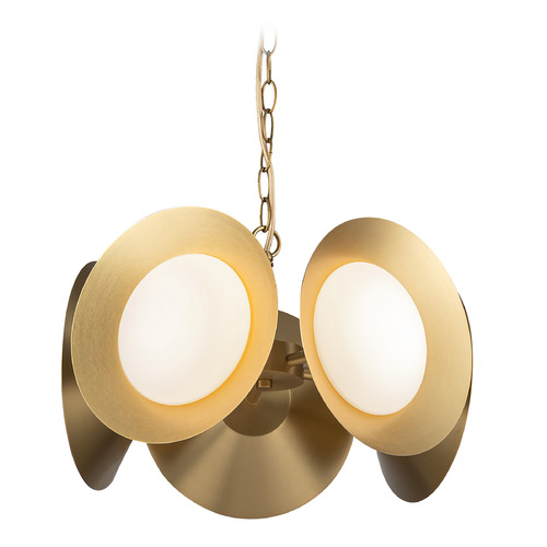 Kuzco Lighting Cleo Brushed Gold LED Mini-Chandelier