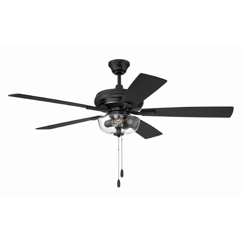 Craftmade Lighting Craftmade Lighting Eos Flat Black LED Ceiling Fan with Light ECF201FB5-FBGW