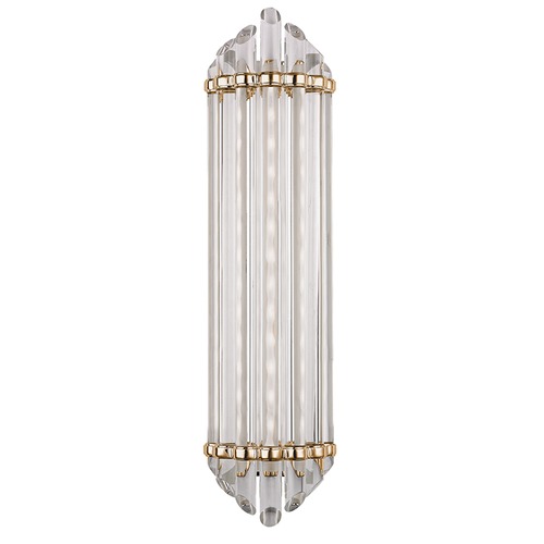 Albion Aged Brass LED Bathroom Light by Hudson Valley Lighting