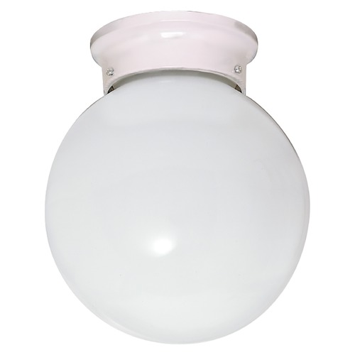 Nuvo Lighting White Flush Mount by Nuvo Lighting 60/6033