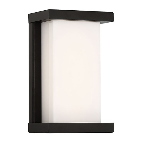 Case Black LED Outdoor Wall Light by WAC Lighting