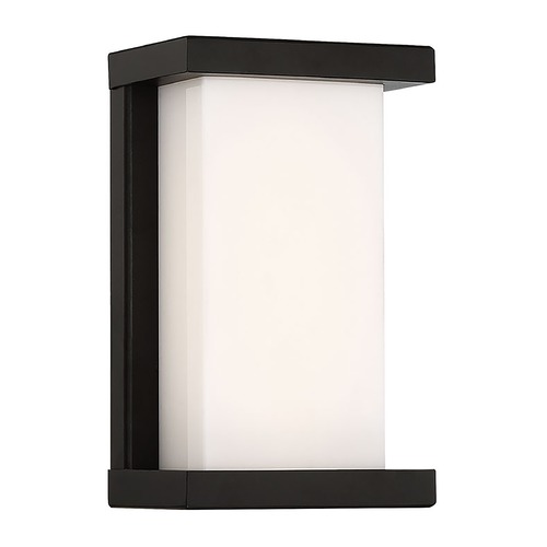 WAC Lighting Case Black LED Outdoor Wall Light by WAC Lighting WS-W47809-BK