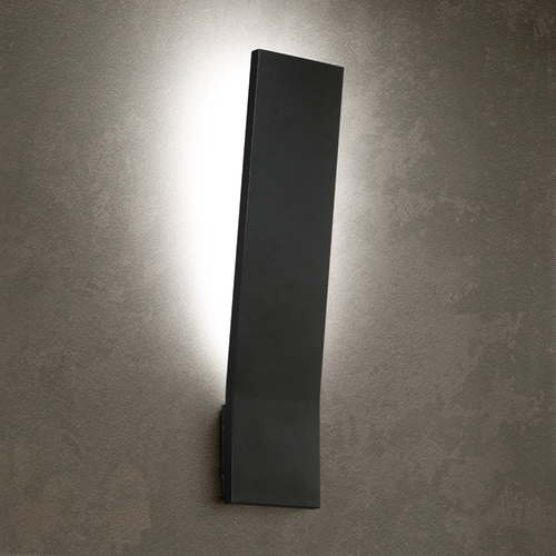 Modern Forms by WAC Lighting Blade 22-Inch LED Outdoor Wall Light in Black by Modern Forms WS-W11722-BK