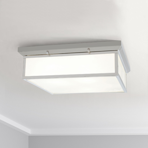 Chrome LED Flush Mount by Minka Lavery