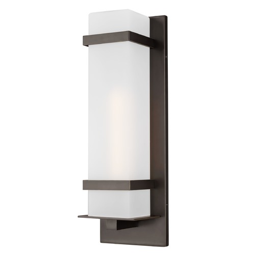 Alban Antique Bronze Outdoor Wall Light by Generation Lighting