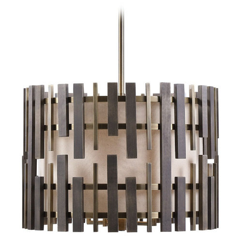 Uttermost Lighting Myers Antique Brass Pendant Light by Uttermost Lighting 21517